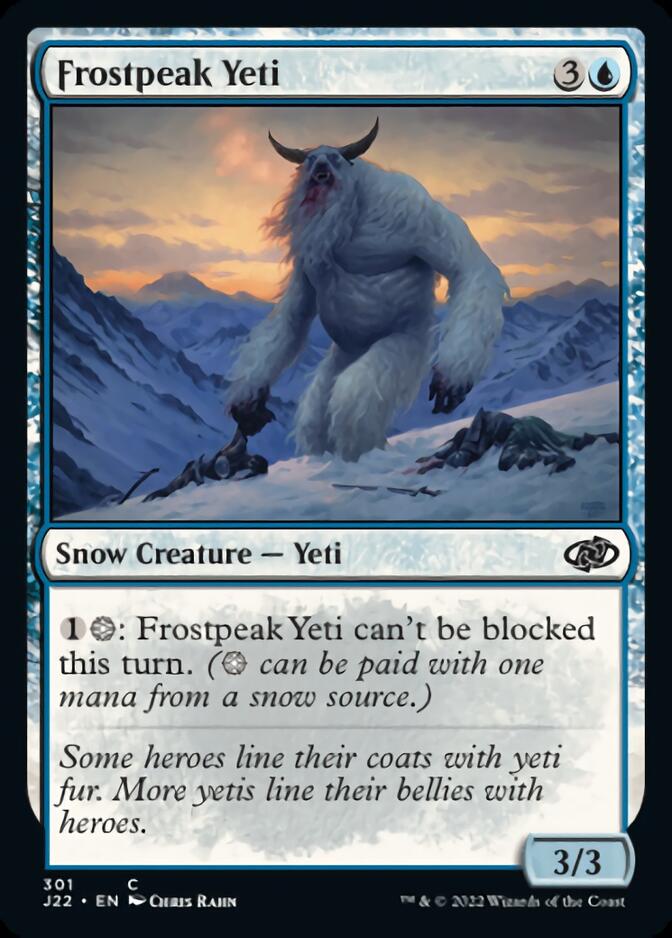 Frostpeak Yeti [Jumpstart 2022] | Rock City Comics