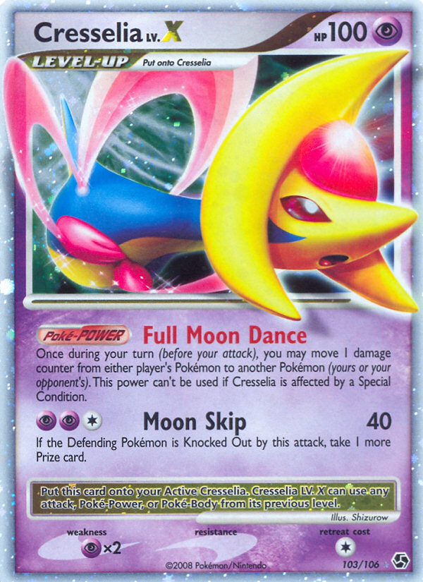 Cresselia LV.X (103/106) [Diamond & Pearl: Great Encounters] | Rock City Comics