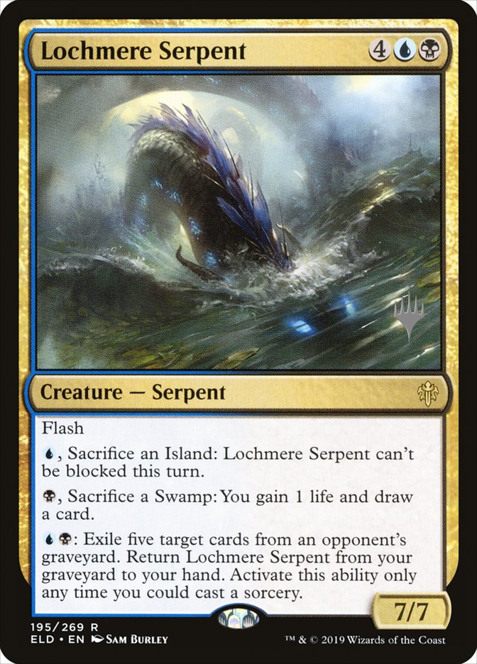 Lochmere Serpent (Promo Pack) [Throne of Eldraine Promos] | Rock City Comics