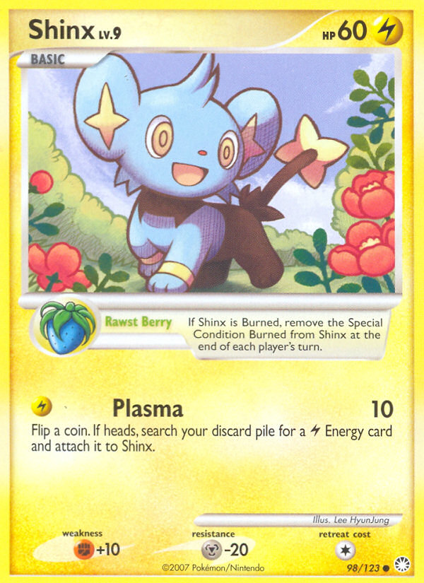 Shinx (98/123) [Diamond & Pearl: Mysterious Treasures] | Rock City Comics