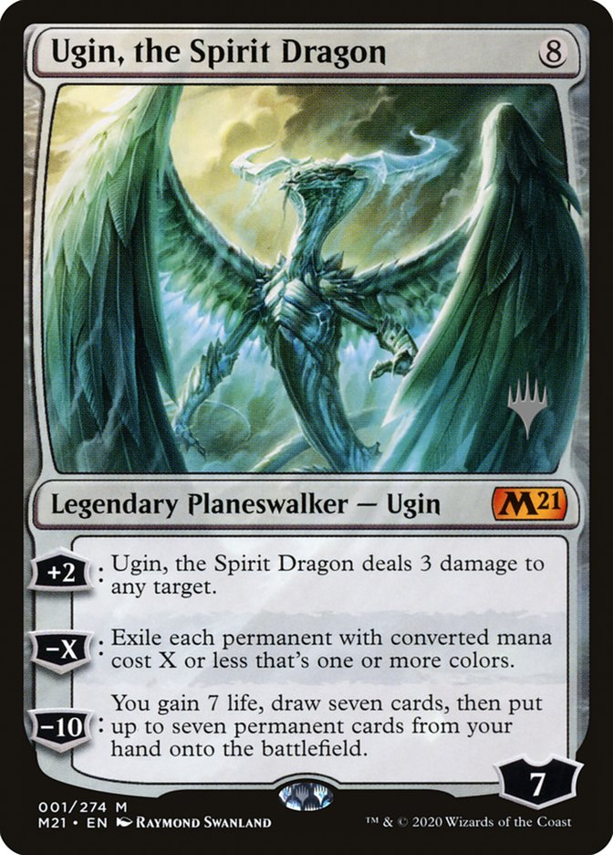 Ugin, the Spirit Dragon (Promo Pack) [Core Set 2021 Promos] | Rock City Comics