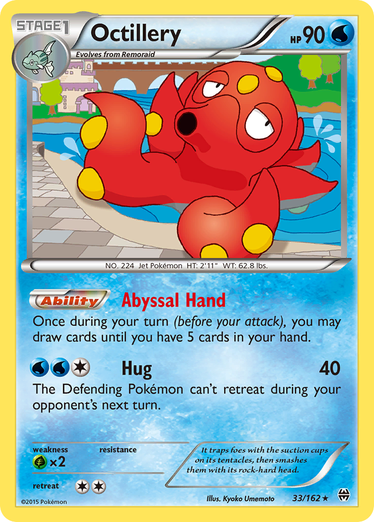 Octillery (33/162) [XY: BREAKthrough] | Rock City Comics