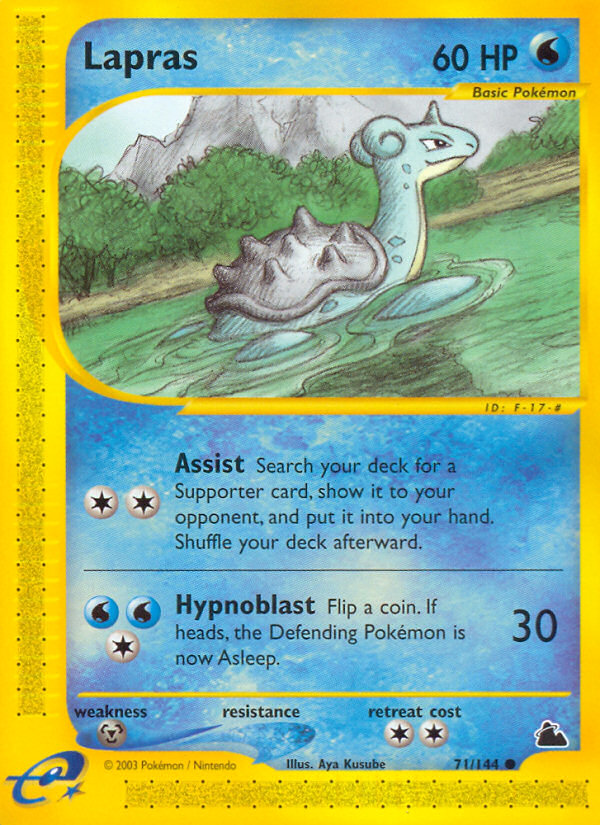 Lapras (71/144) [Skyridge] | Rock City Comics