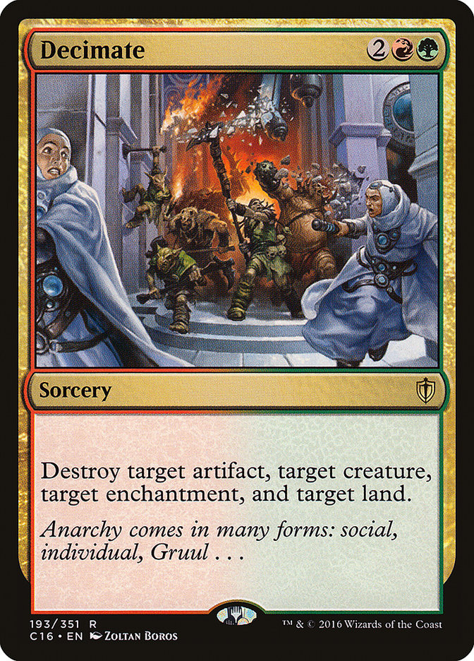 Decimate [Commander 2016] | Rock City Comics