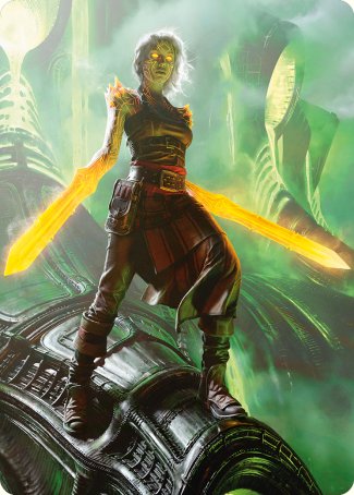 Nahiri, the Unforgiving Art Card [Phyrexia: All Will Be One Art Series] | Rock City Comics