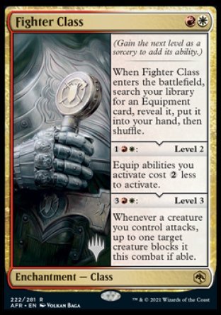 Fighter Class (Promo Pack) [Dungeons & Dragons: Adventures in the Forgotten Realms Promos] | Rock City Comics