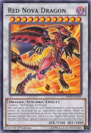 Red Nova Dragon [HSRD-EN024] Rare | Rock City Comics