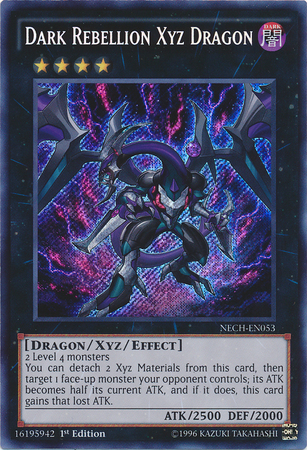 Dark Rebellion Xyz Dragon [NECH-EN053] Secret Rare | Rock City Comics