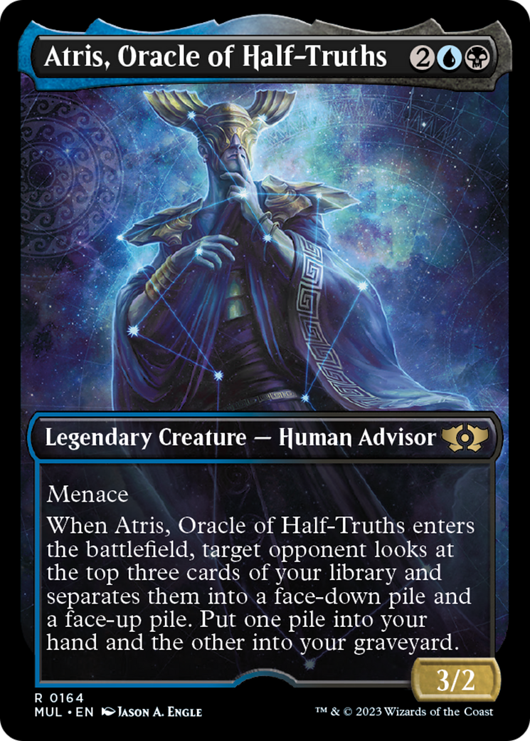 Atris, Oracle of Half-Truths (Halo Foil) [Multiverse Legends] | Rock City Comics