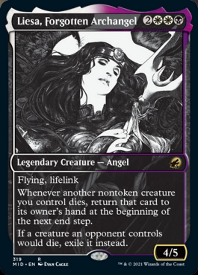 Liesa, Forgotten Archangel (Showcase Eternal Night) [Innistrad: Midnight Hunt] | Rock City Comics