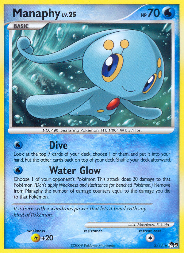 Manaphy (2/17) [POP Series 9] | Rock City Comics