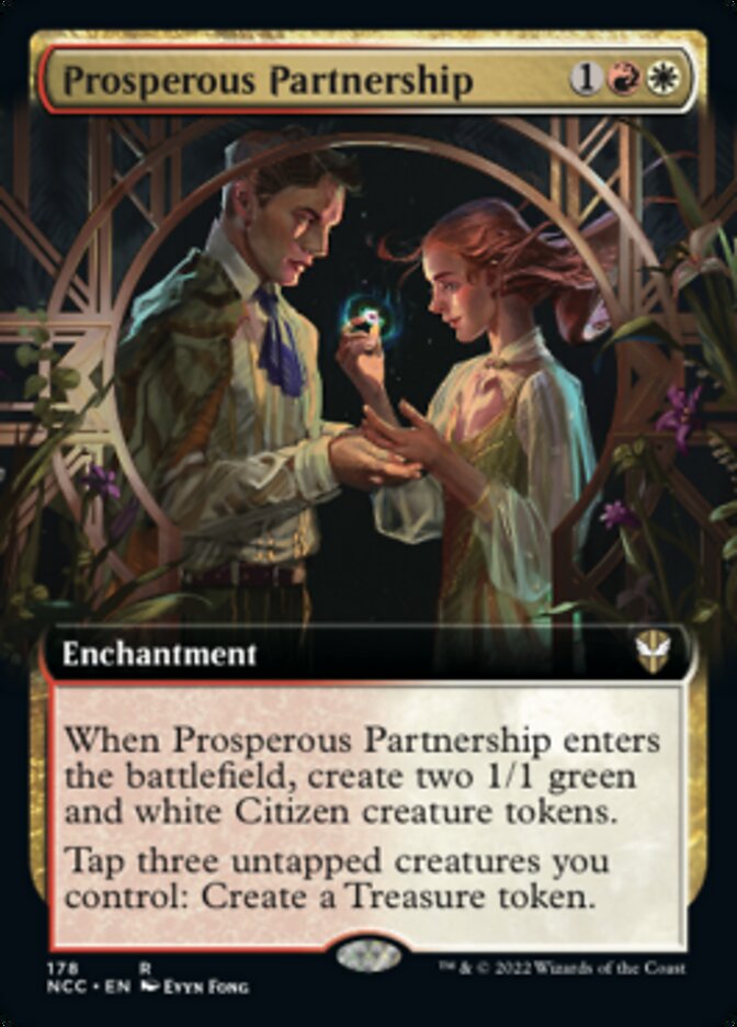 Prosperous Partnership (Extended Art) [Streets of New Capenna Commander] | Rock City Comics