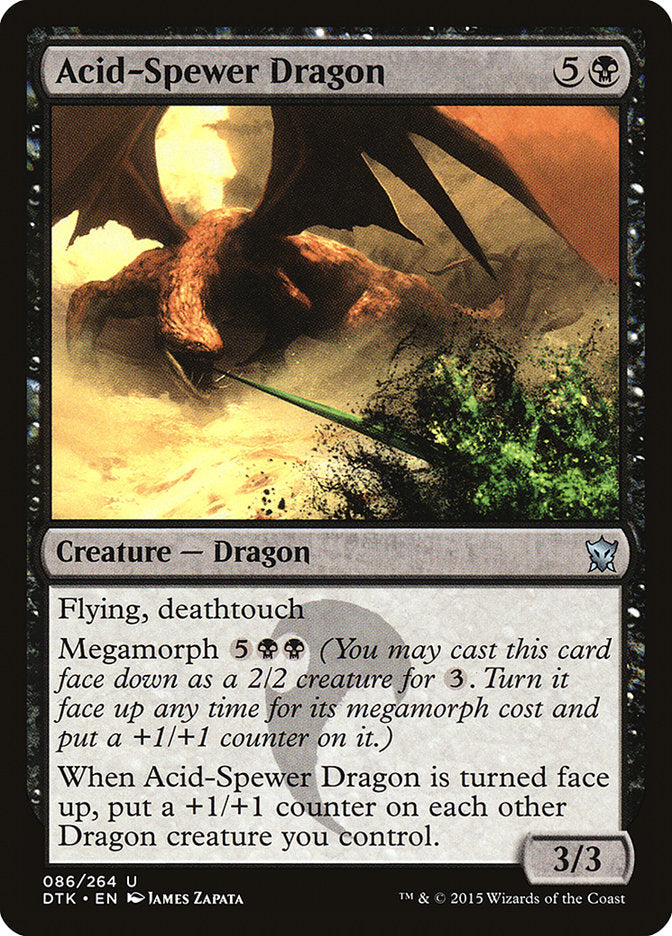 Acid-Spewer Dragon [Dragons of Tarkir] | Rock City Comics