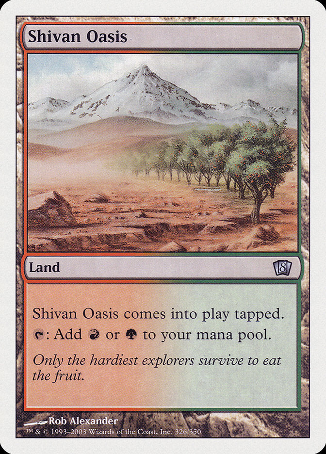 Shivan Oasis [Eighth Edition] | Rock City Comics