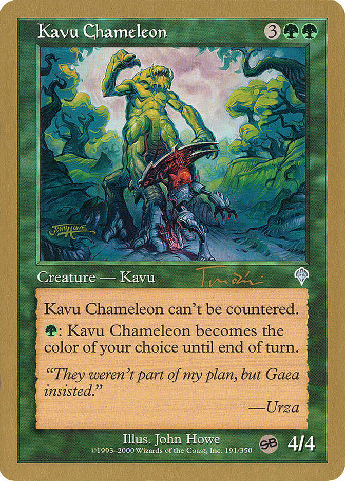 Kavu Chameleon (Jan Tomcani) (SB) [World Championship Decks 2001] | Rock City Comics