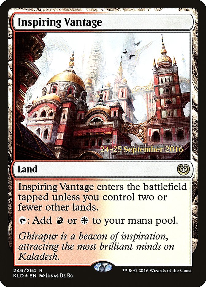 Inspiring Vantage  [Kaladesh Prerelease Promos] | Rock City Comics