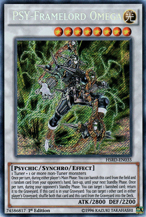 PSY-Framelord Omega [HSRD-EN035] Secret Rare | Rock City Comics