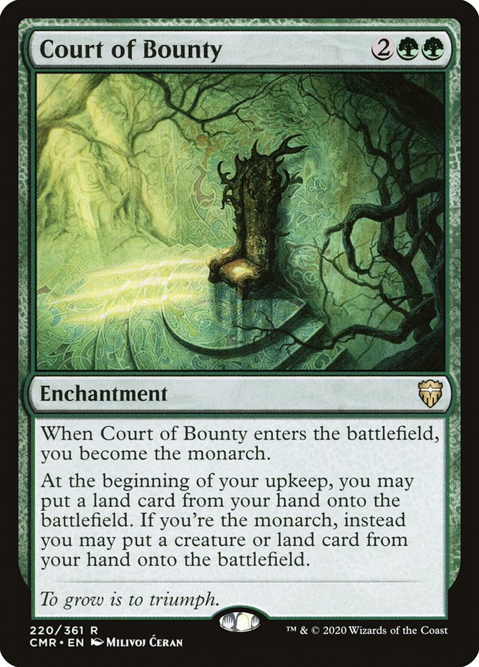 Court of Bounty [Commander Legends] | Rock City Comics