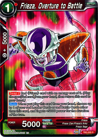 Frieza, Overture to Battle [TB3-005] | Rock City Comics