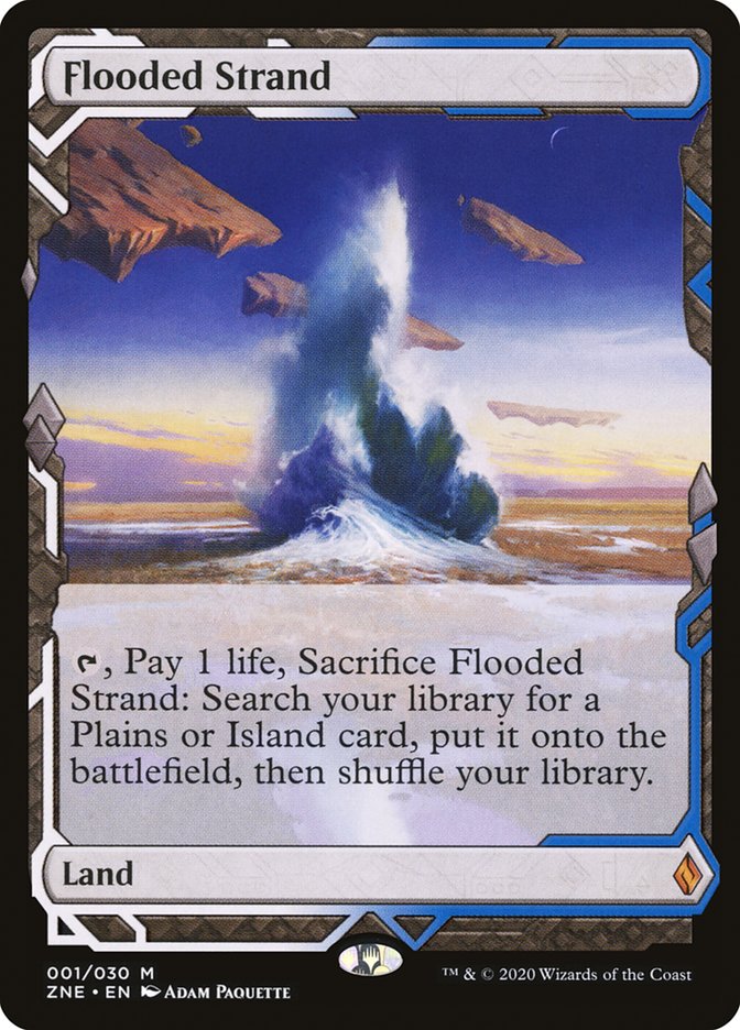 Flooded Strand (Expeditions) [Zendikar Rising Expeditions] | Rock City Comics