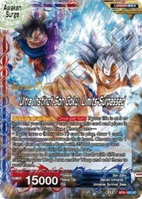 Son Goku // Ultra Instinct Son Goku, Limits Surpassed [BT9-100] | Rock City Comics