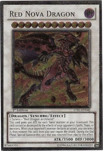 Red Nova Dragon [STBL-EN042] Ultimate Rare | Rock City Comics