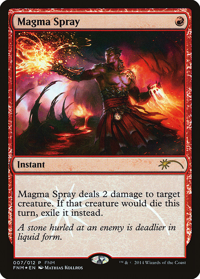 Magma Spray [Friday Night Magic 2014] | Rock City Comics