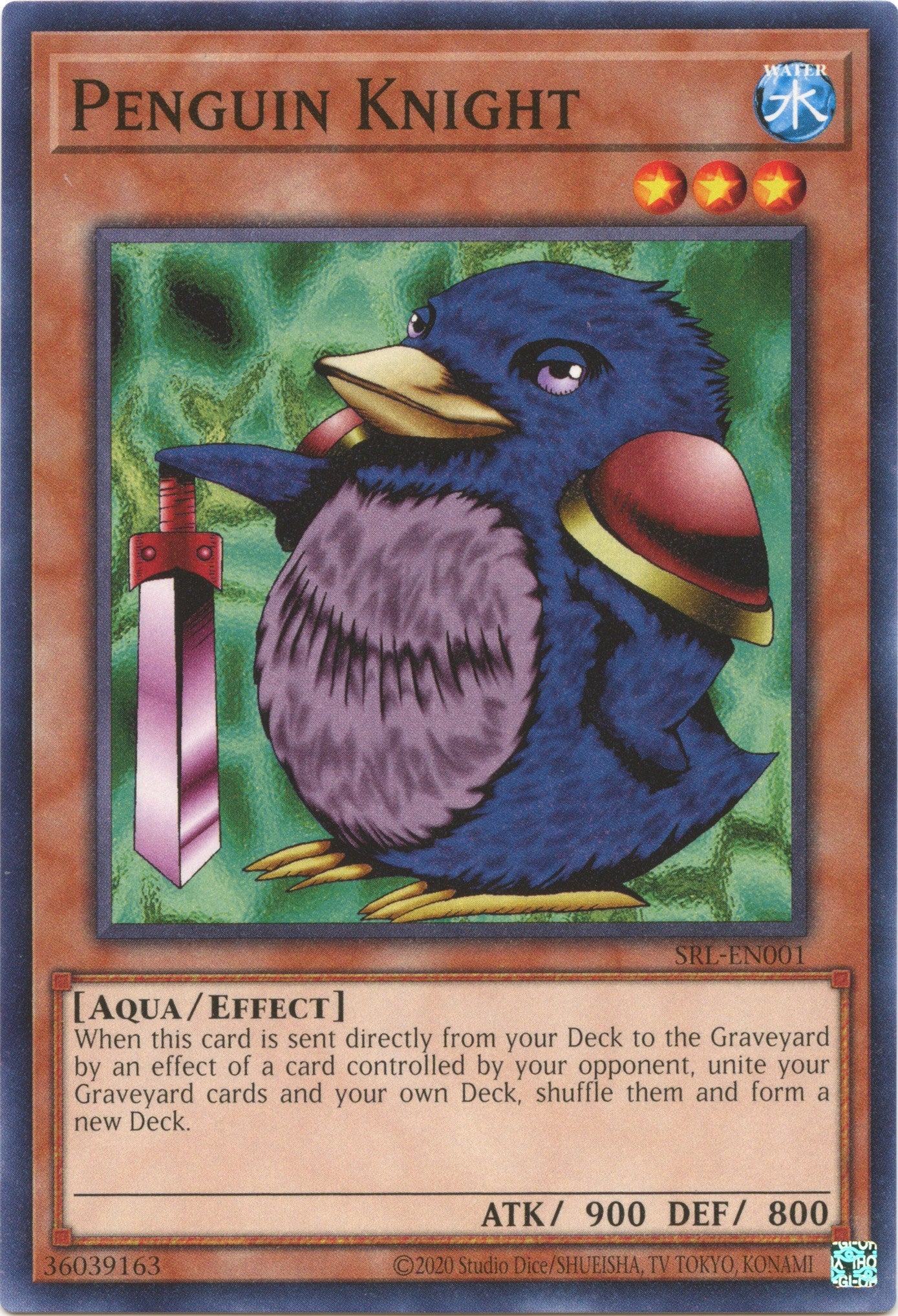 Penguin Knight (25th Anniversary) [SRL-EN001] Common | Rock City Comics