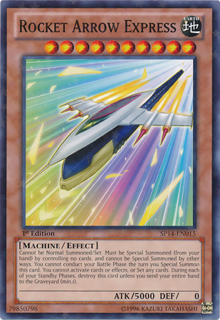 Rocket Arrow Express [SP14-EN015] Starfoil Rare | Rock City Comics