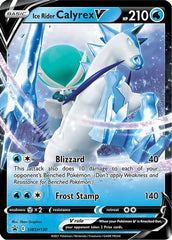 Ice Rider Calyrex V (SWSH130) (Jumbo Card) [Sword & Shield: Black Star Promos] | Rock City Comics