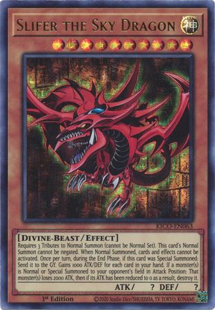 Slifer the Sky Dragon (Ultra Pharaoh's Rare) [KICO-EN063] Ultra Pharaoh’s Rare | Rock City Comics