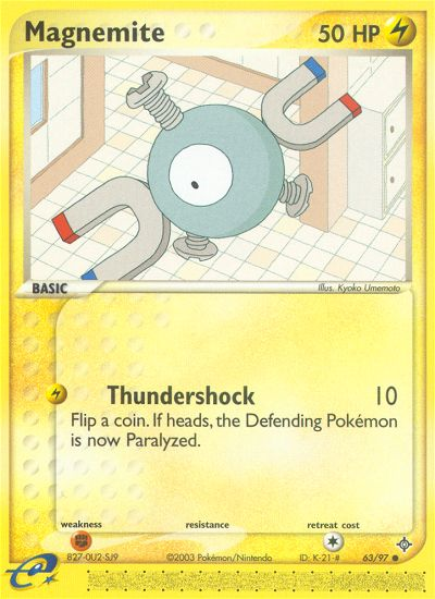 Magnemite (63/97) [EX: Dragon] | Rock City Comics