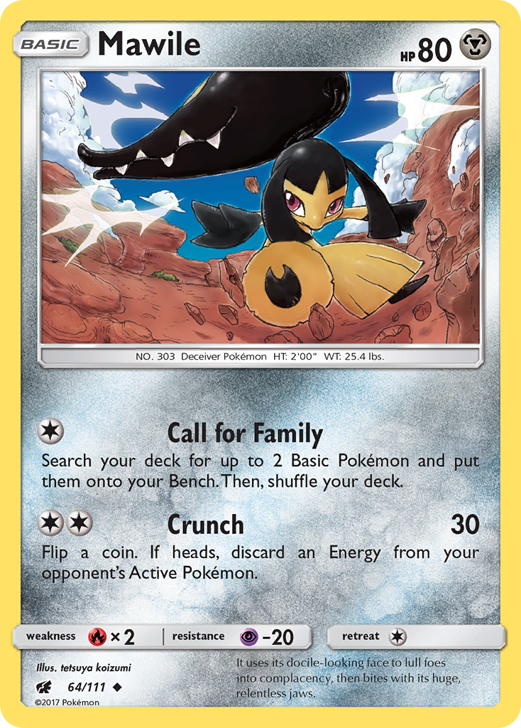 Mawile (64/111) [Sun & Moon: Crimson Invasion] | Rock City Comics