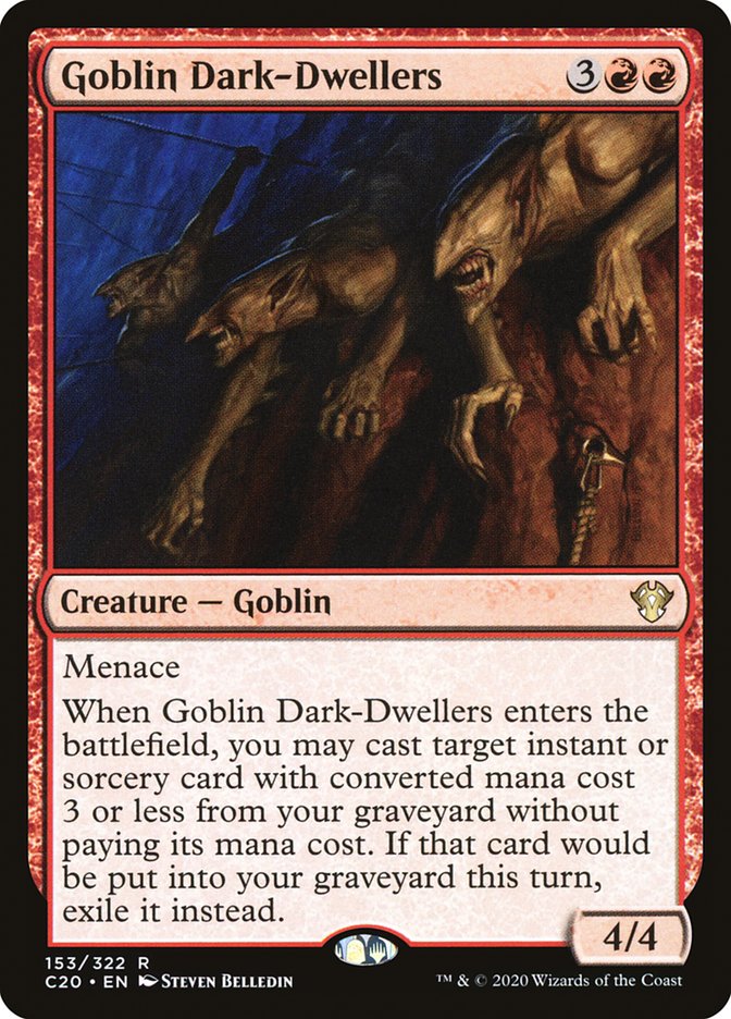 Goblin Dark-Dwellers [Commander 2020] | Rock City Comics