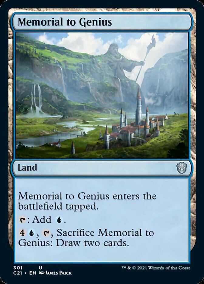 Memorial to Genius [Commander 2021] | Rock City Comics
