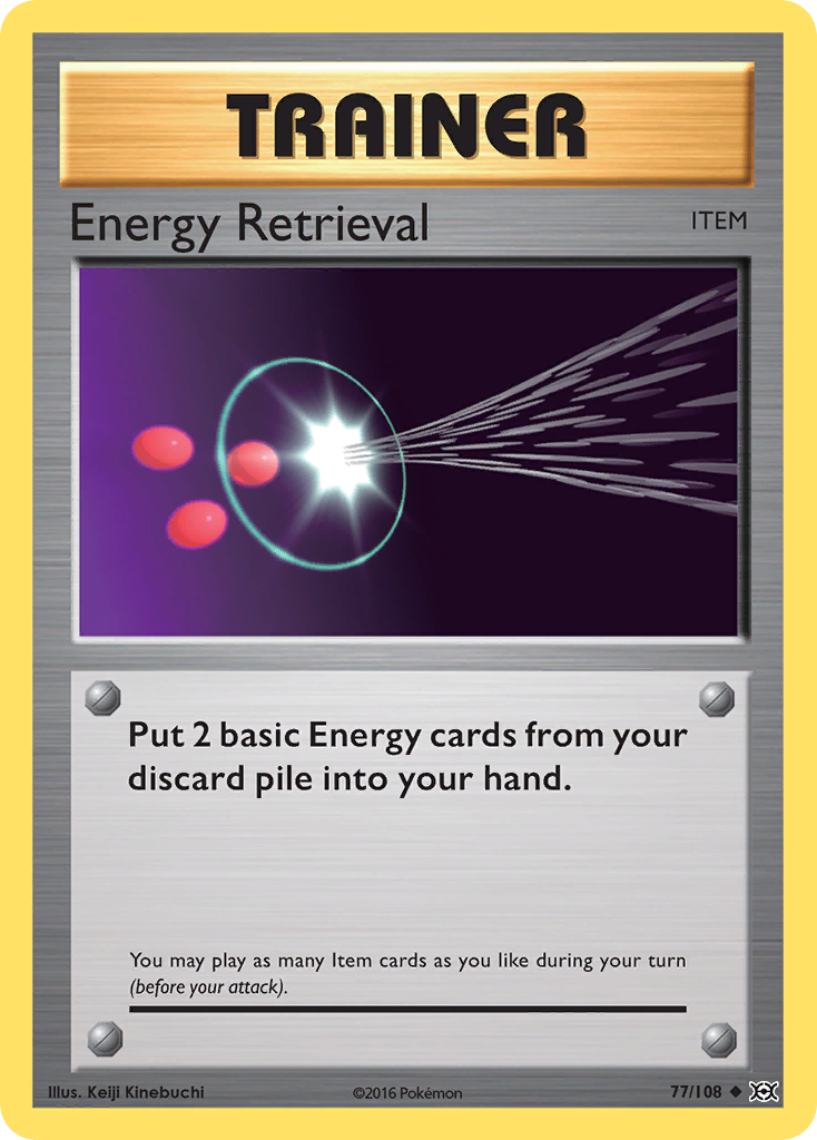 Energy Retrieval (77/108) [XY: Evolutions] | Rock City Comics