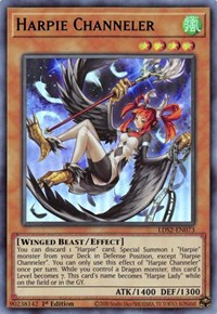 Harpie Channeler (Green) [LDS2-EN073] Ultra Rare | Rock City Comics