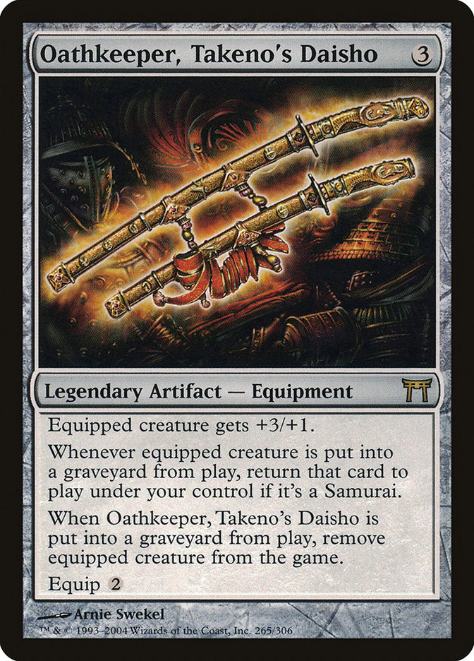 Oathkeeper, Takeno's Daisho [Champions of Kamigawa] | Rock City Comics