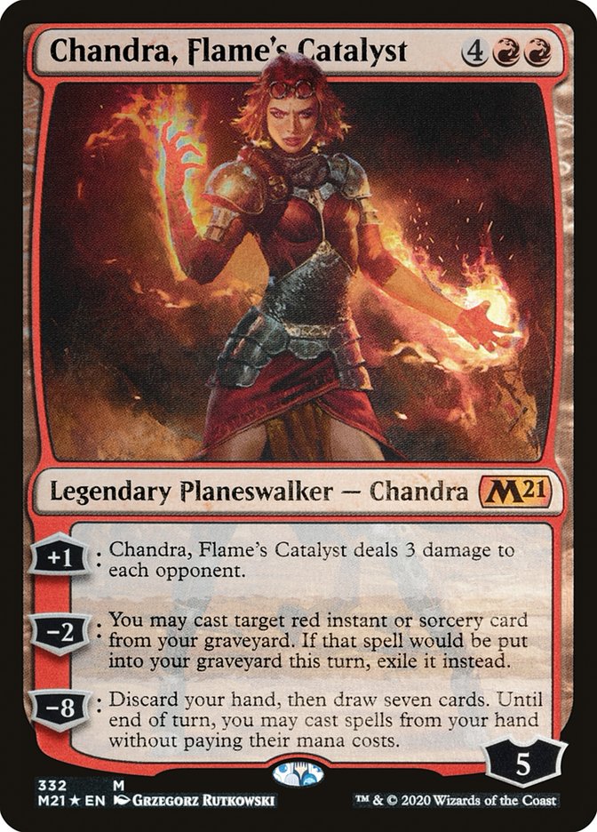 Chandra, Flame's Catalyst [Core Set 2021] | Rock City Comics