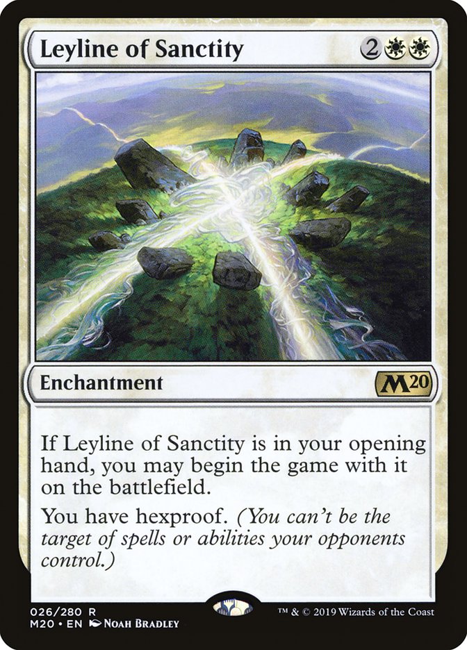 Leyline of Sanctity [Core Set 2020] | Rock City Comics