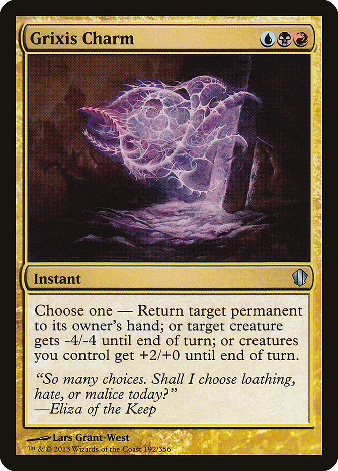 Grixis Charm [Commander 2013] | Rock City Comics