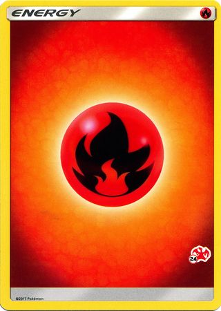 Fire Energy (Charizard Stamp #24) [Battle Academy 2020] | Rock City Comics