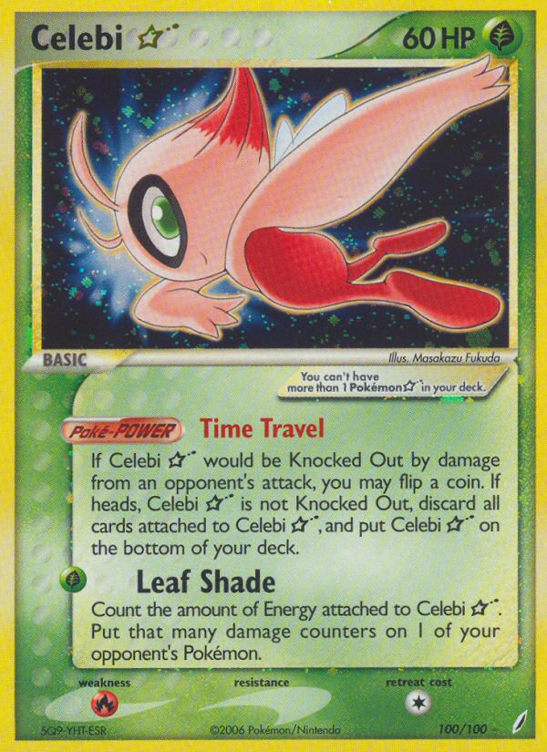 Celebi Star (100/100) [EX: Crystal Guardians] | Rock City Comics