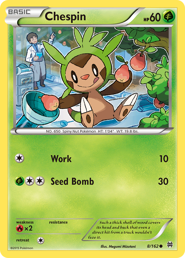 Chespin (8/162) [XY: BREAKthrough] | Rock City Comics