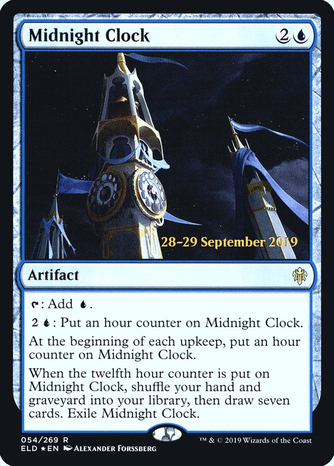 Midnight Clock  [Throne of Eldraine Prerelease Promos] | Rock City Comics