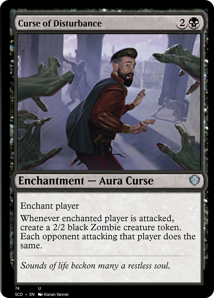 Curse of Disturbance [Starter Commander Decks] | Rock City Comics