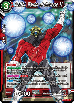 Kettol, Warrior of Universe 11 (BT14-025) [Cross Spirits] | Rock City Comics