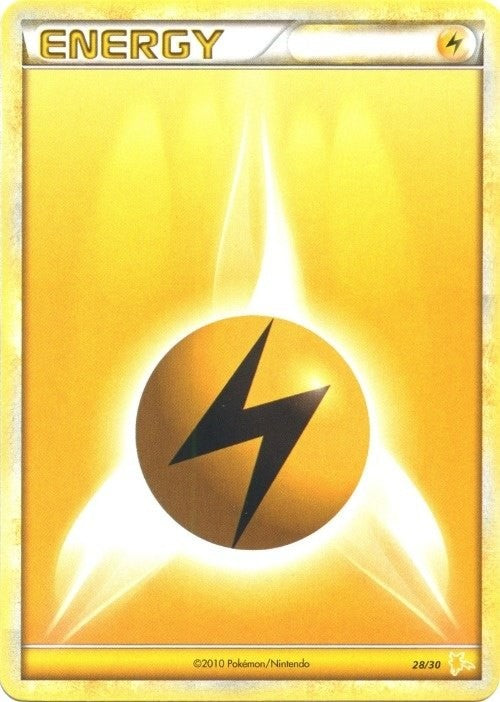 Lightning Energy (28/30) [HeartGold & SoulSilver: Trainer Kit - Raichu] | Rock City Comics