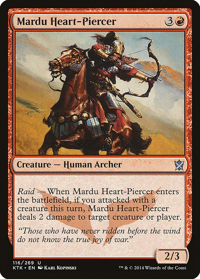 Mardu Heart-Piercer [Khans of Tarkir] | Rock City Comics