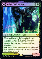 Valki, God of Lies // Tibalt, Cosmic Impostor [Kaldheim Prerelease Promos] | Rock City Comics